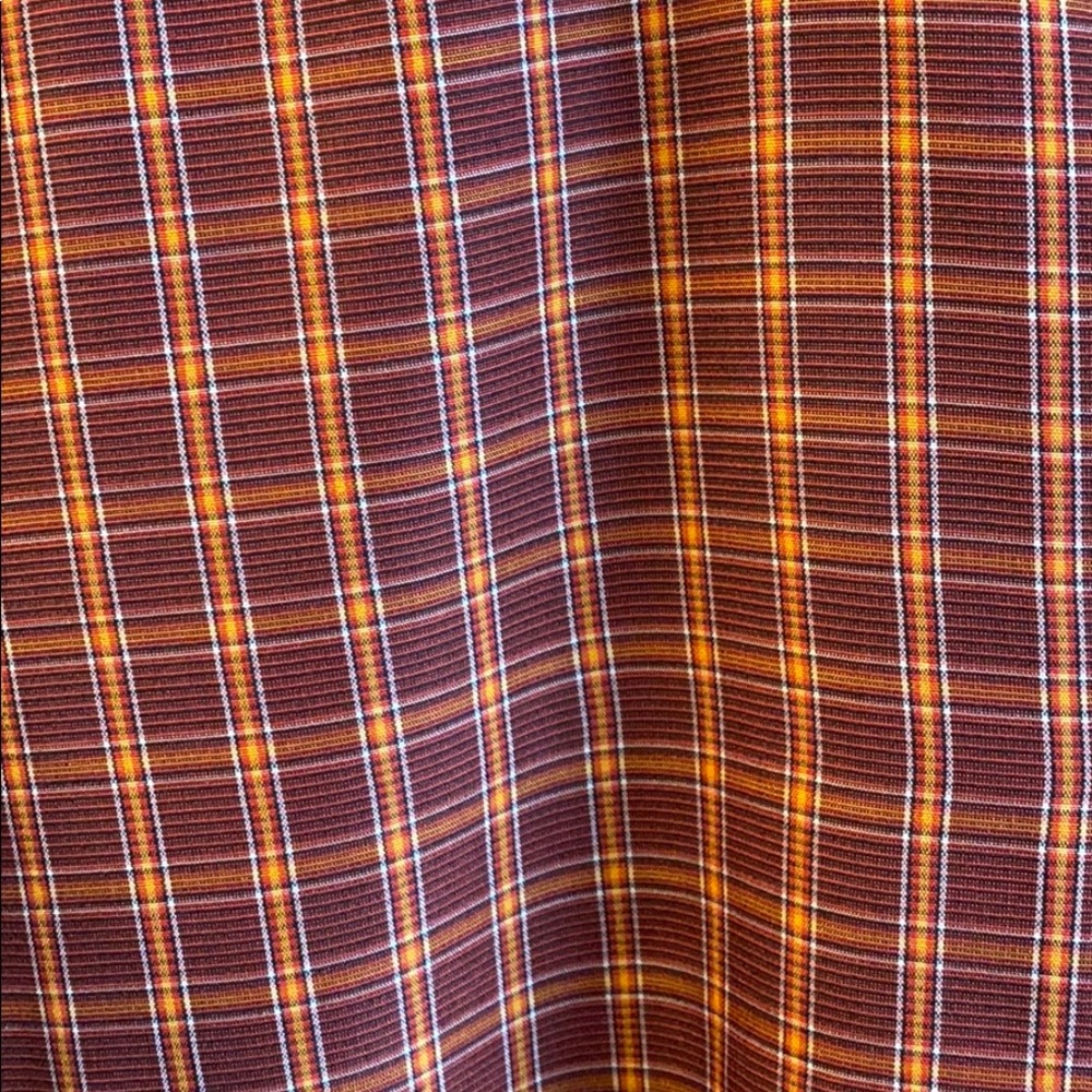 Men’s Short Sleeve Plaid Shirt